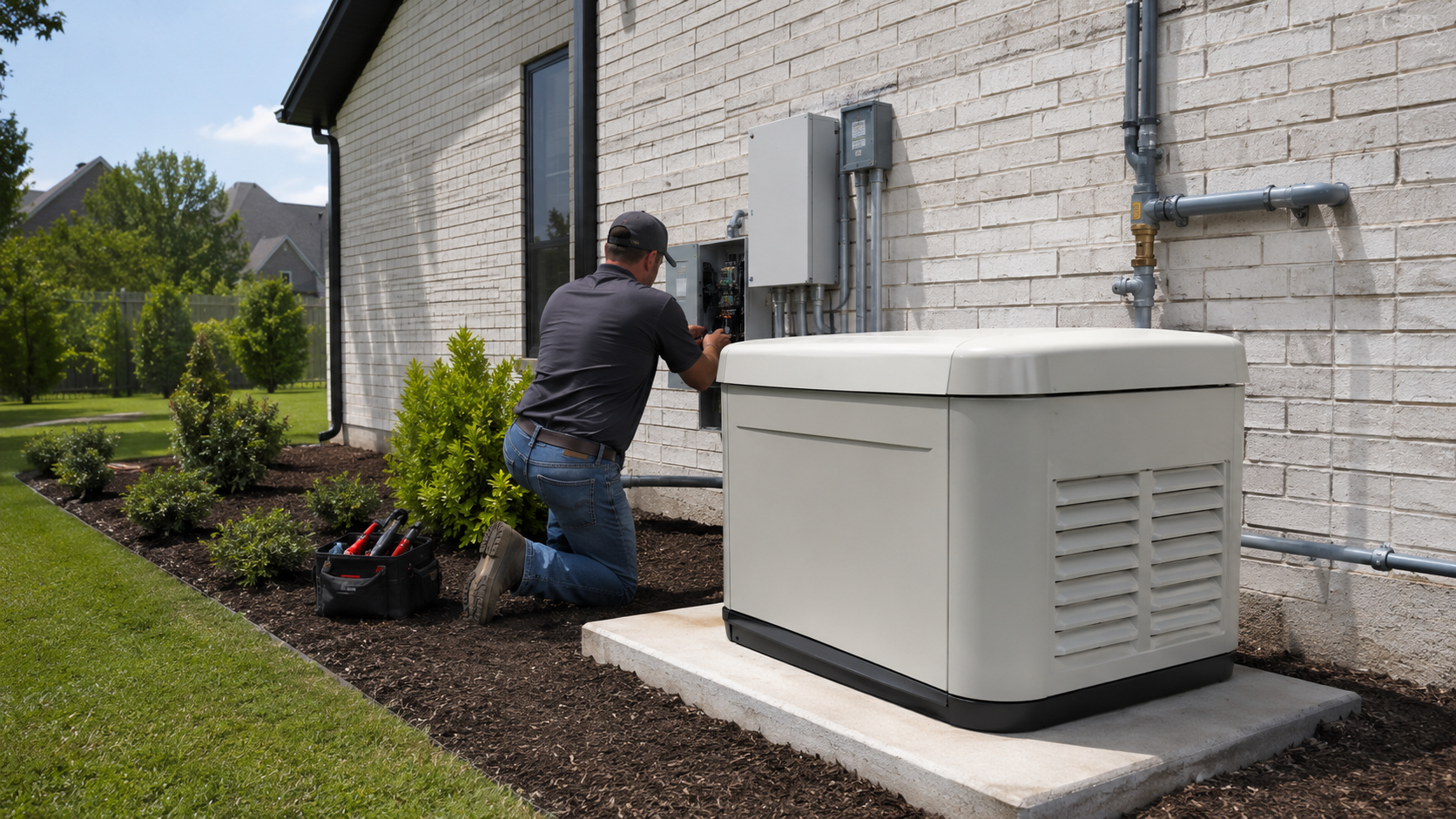 Residential Standby Generator for Texas Home