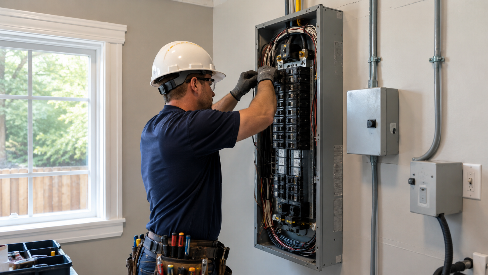 Residential Electrical Panel Upgrade in Fort Worth